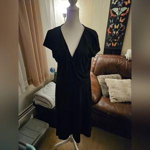 Crisscross front dress